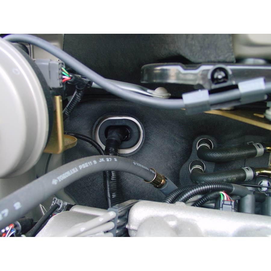 2003 Mazda MPV Firewall access