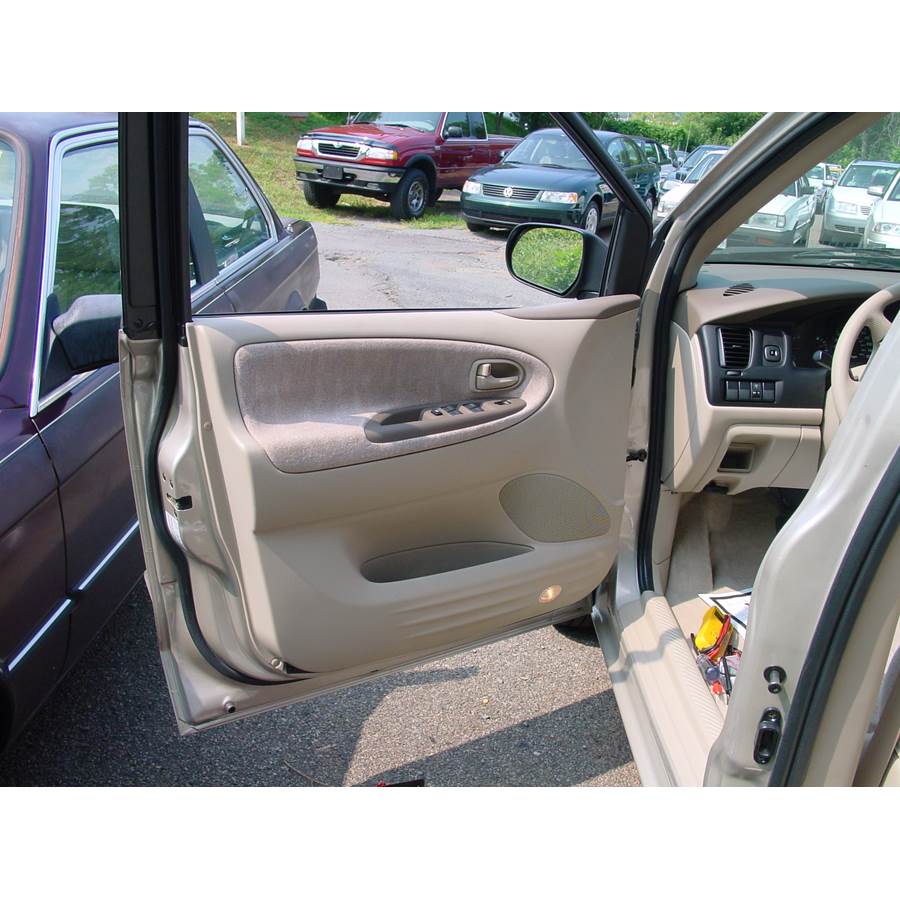 2003 Mazda MPV Front door speaker location