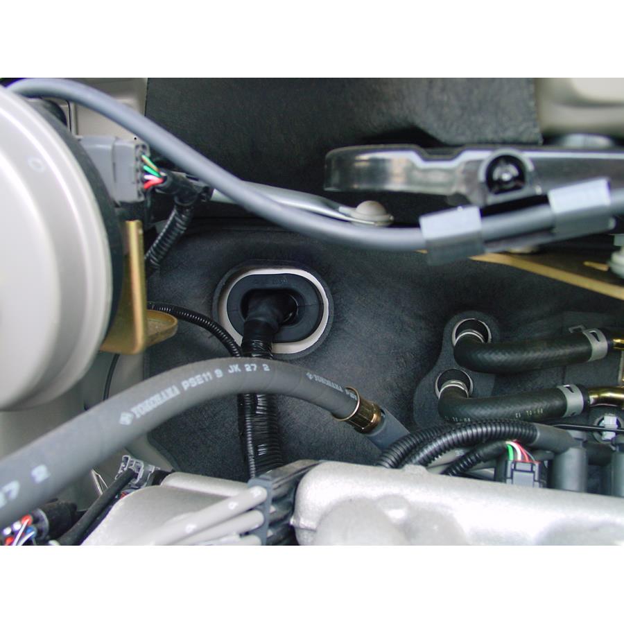 2006 Mazda MPV Firewall access
