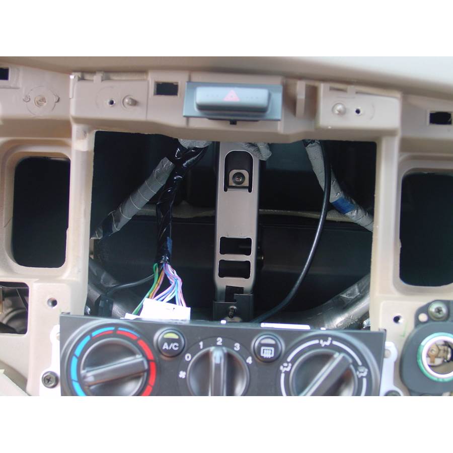 2006 Mazda MPV Factory radio removed