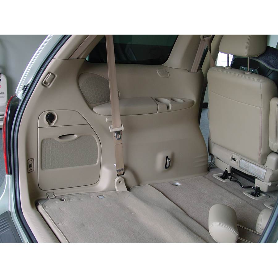2002 Mazda MPV Far-rear side speaker location