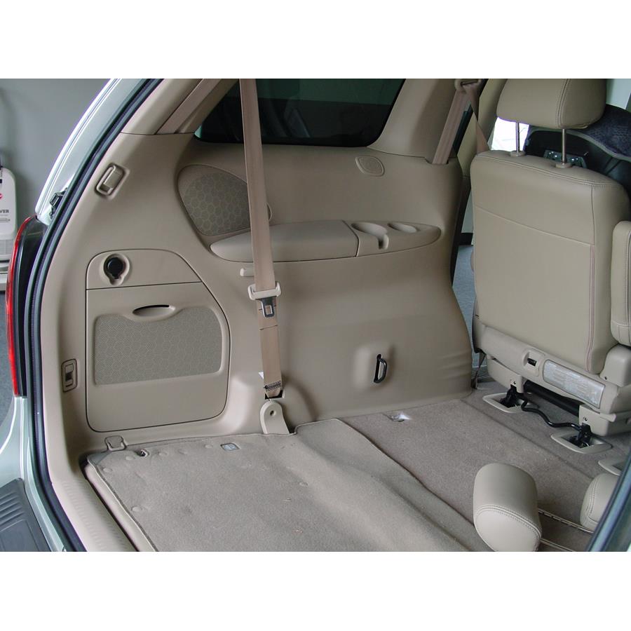 2006 Mazda MPV Far-rear side speaker location