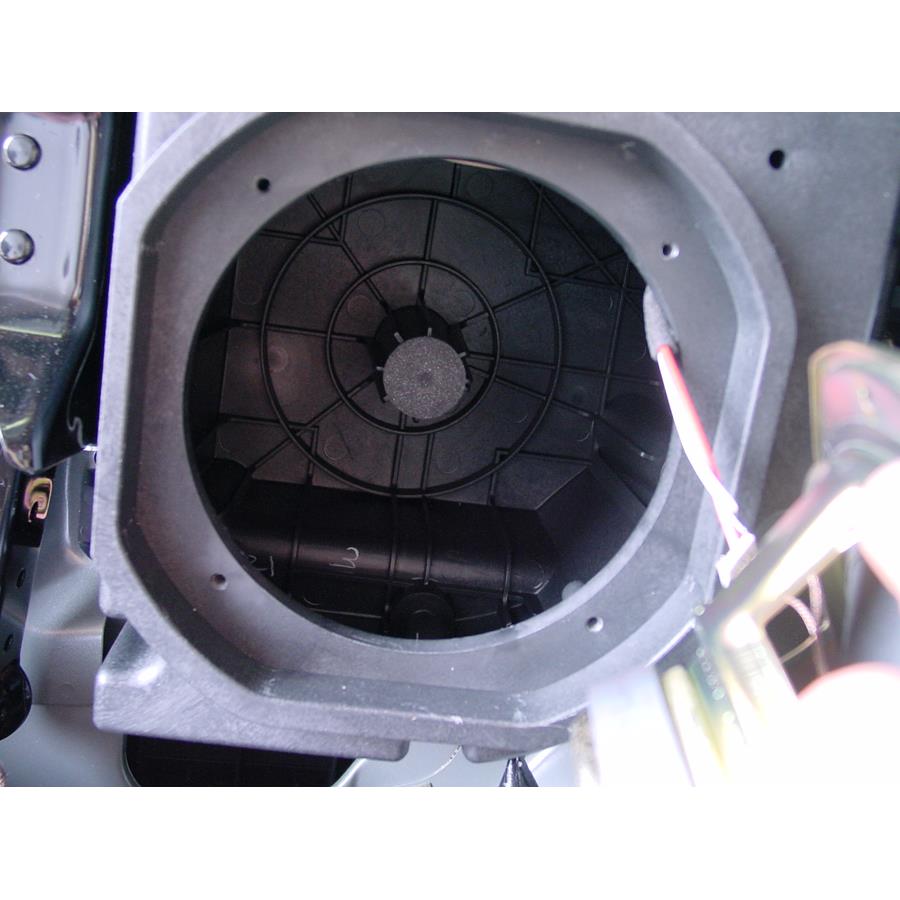 2003 Mazda MPV Factory subwoofer removed