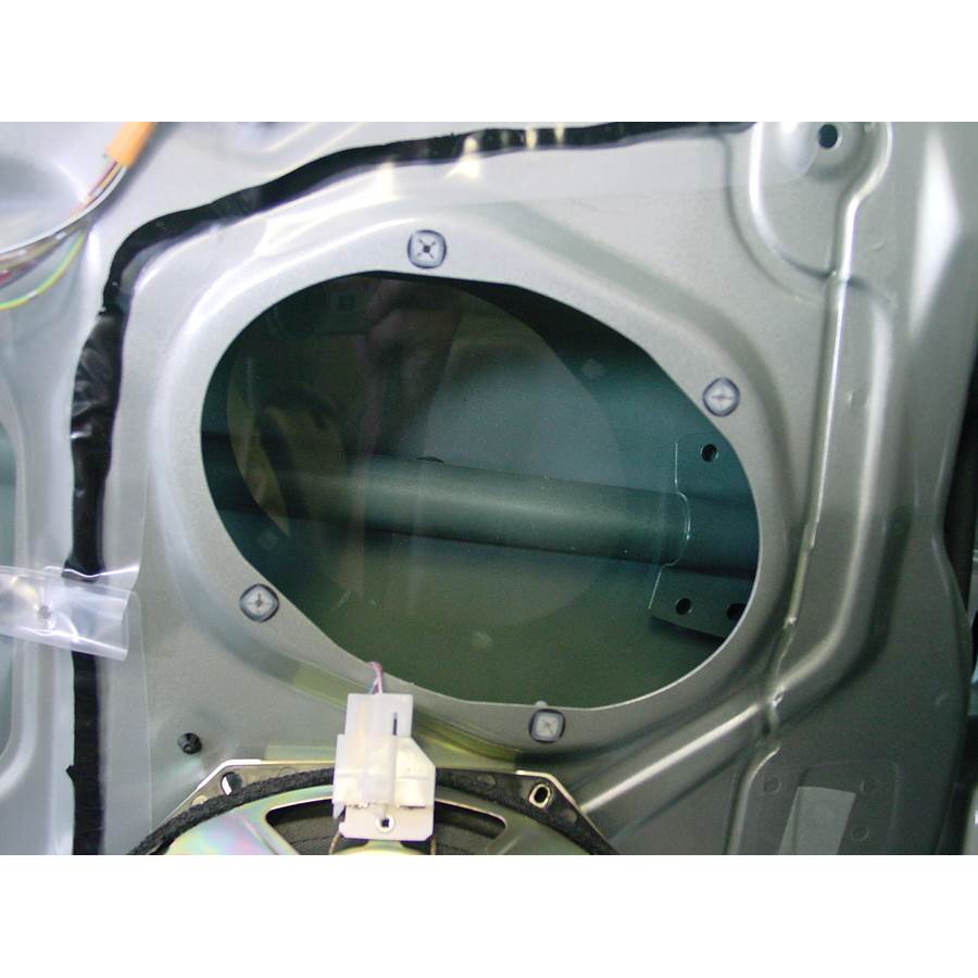 2004 Mazda MPV Front speaker removed