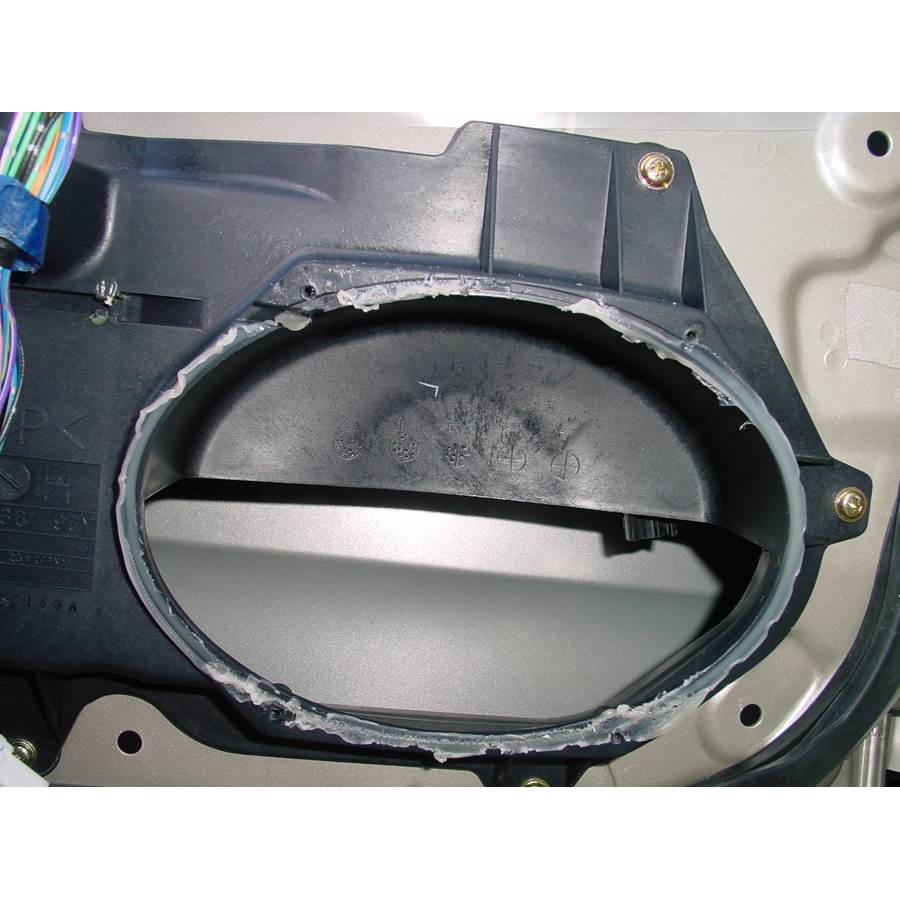 2002 Mazda Millenia Front door woofer removed