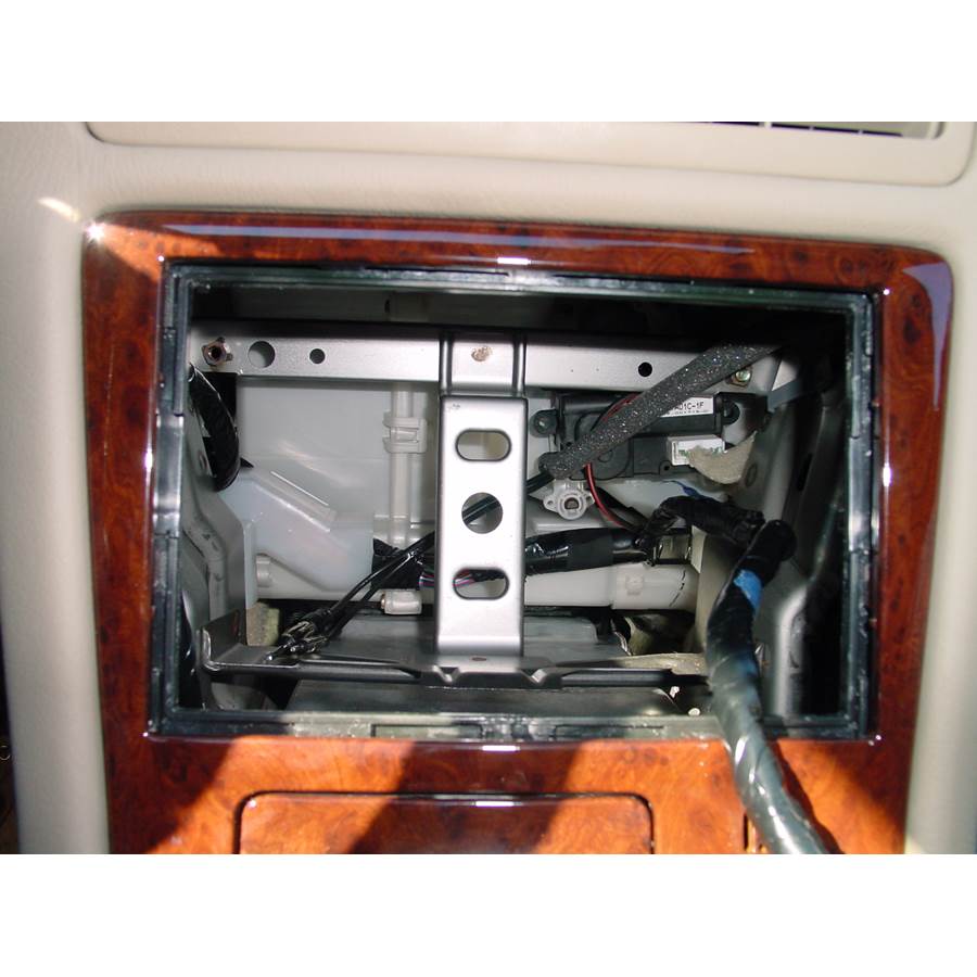 2001 Mazda Millenia Factory radio removed