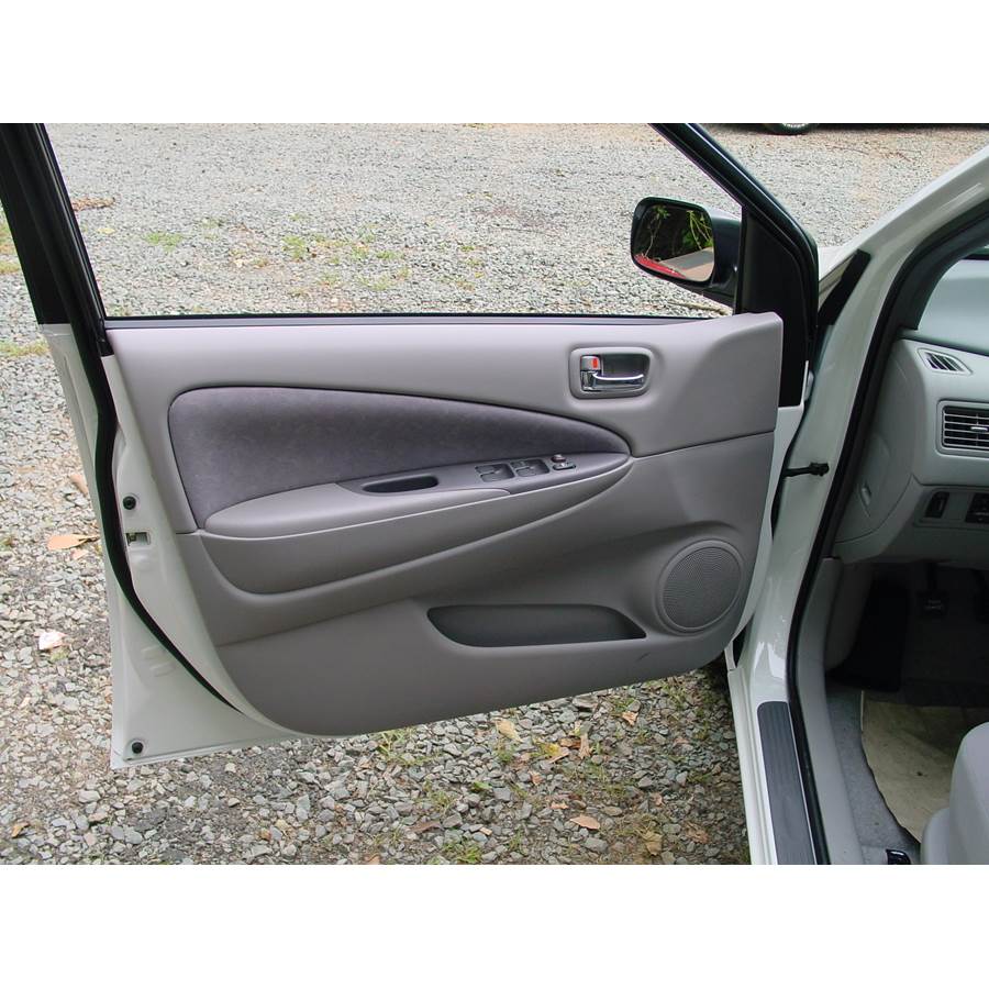2003 Toyota Prius Front door speaker location