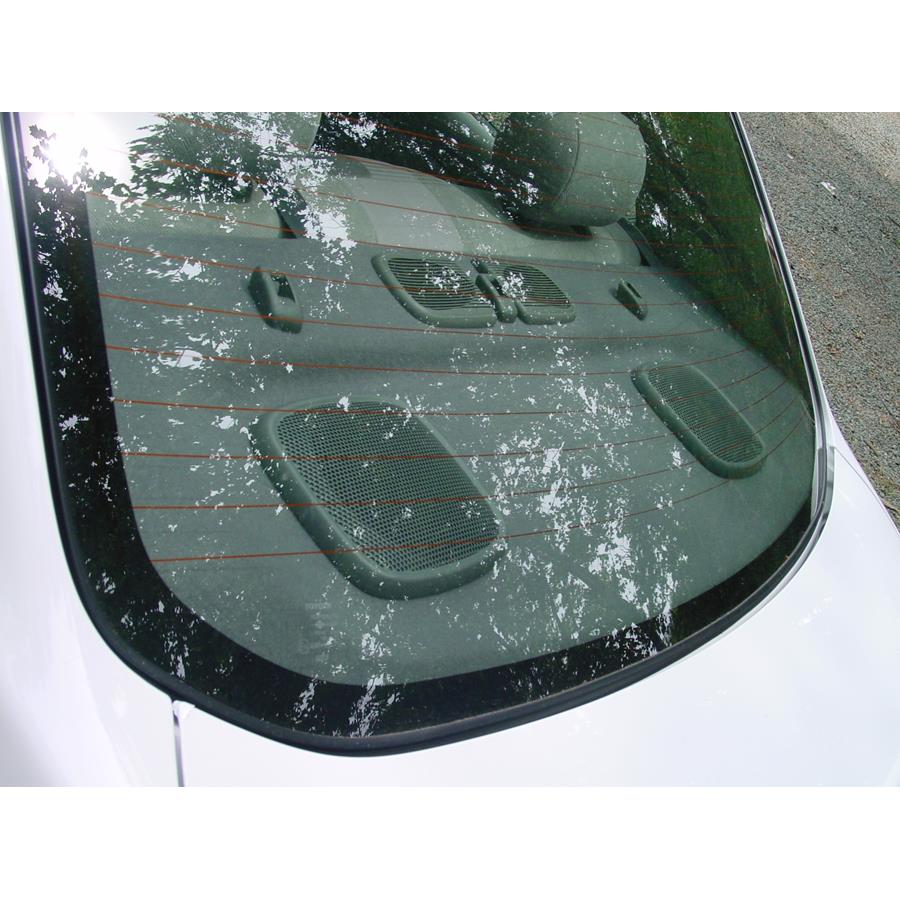 2003 Toyota Prius Rear deck speaker location