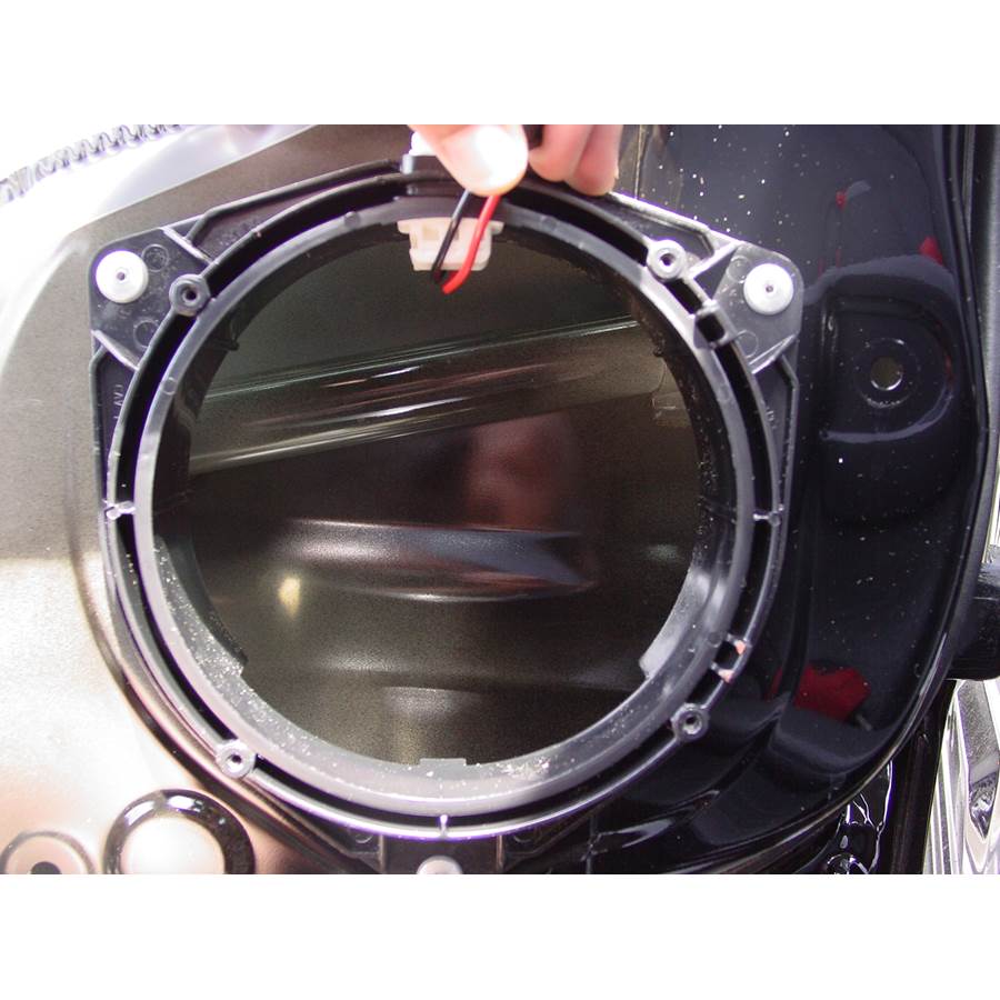 2007 Toyota Prius Rear door woofer removed