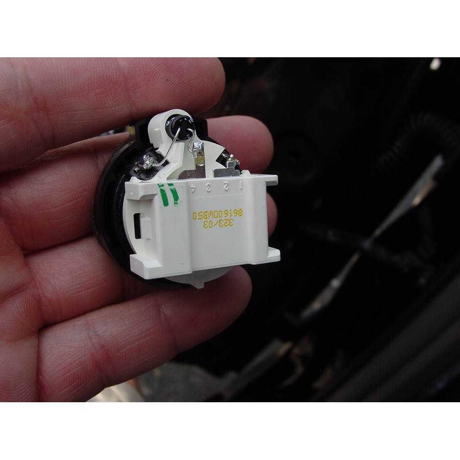 2007 Toyota Prius Rear door tweeter removed