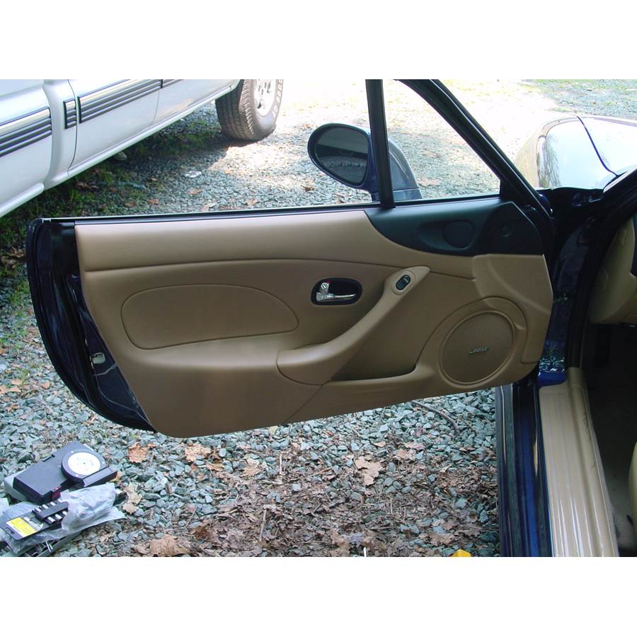 2005 Mazda Miata Front door speaker location
