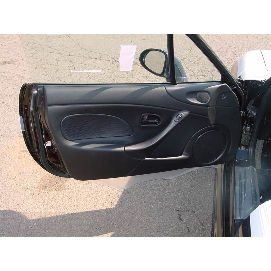 2003 Mazda Miata Front door speaker location