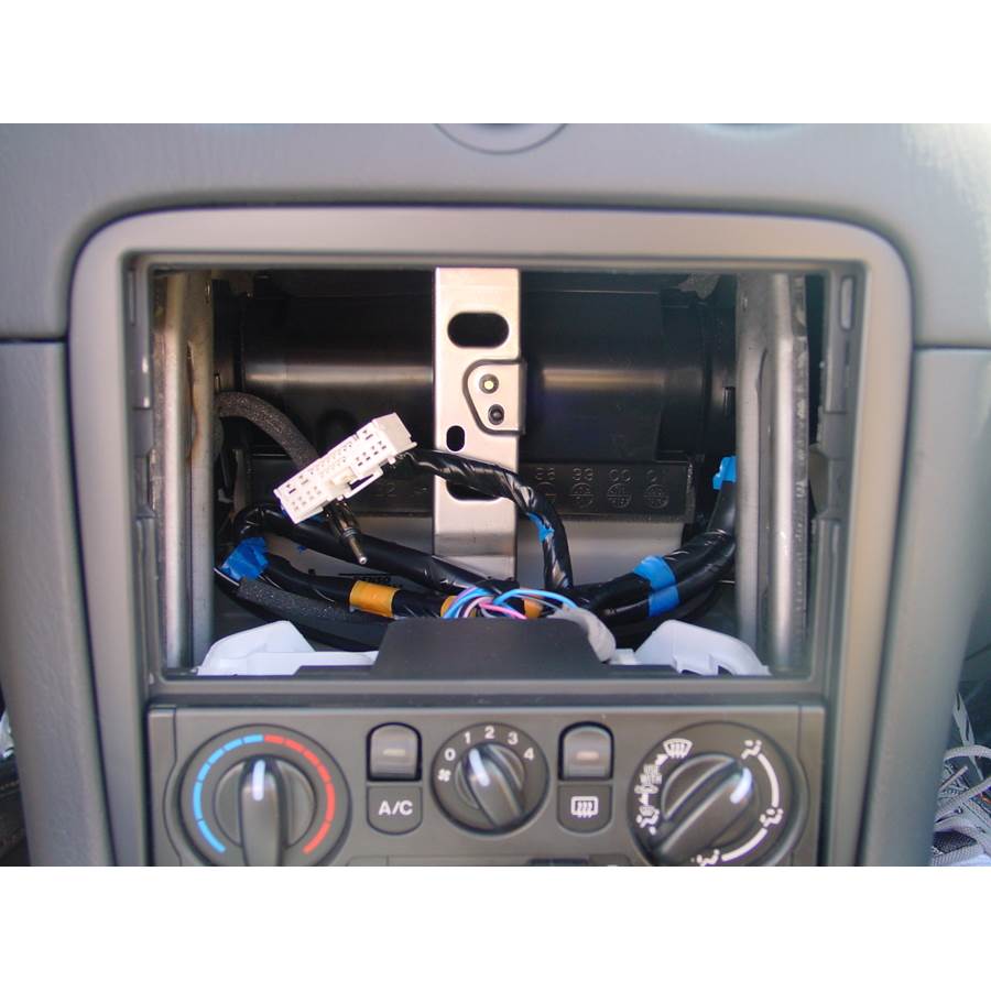 2005 Mazda Miata Factory radio removed