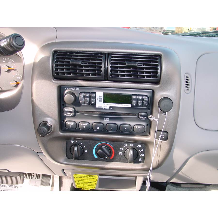 2007 Mazda B Series Factory Radio
