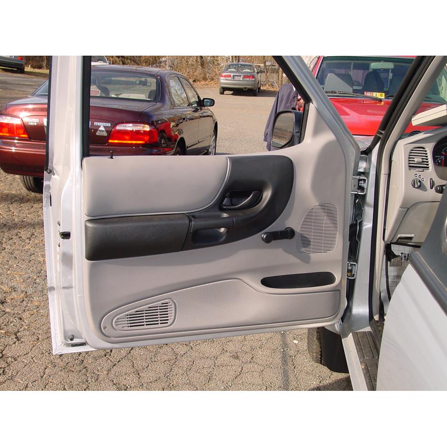 2009 Mazda B Series Front door speaker location