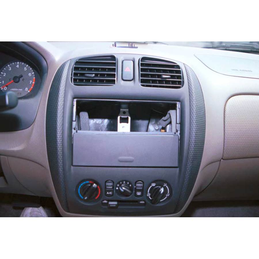 1999 Mazda Protege Factory radio removed