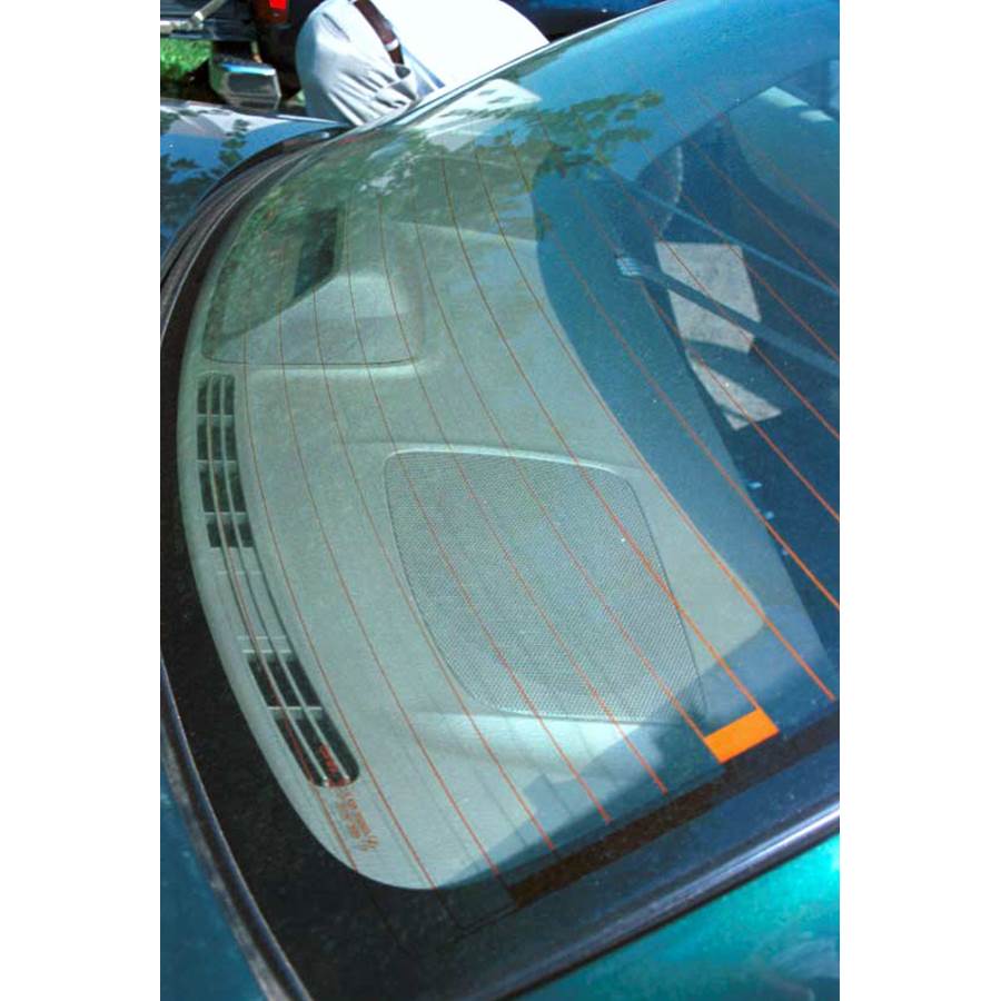1999 Mazda Protege Rear deck speaker location
