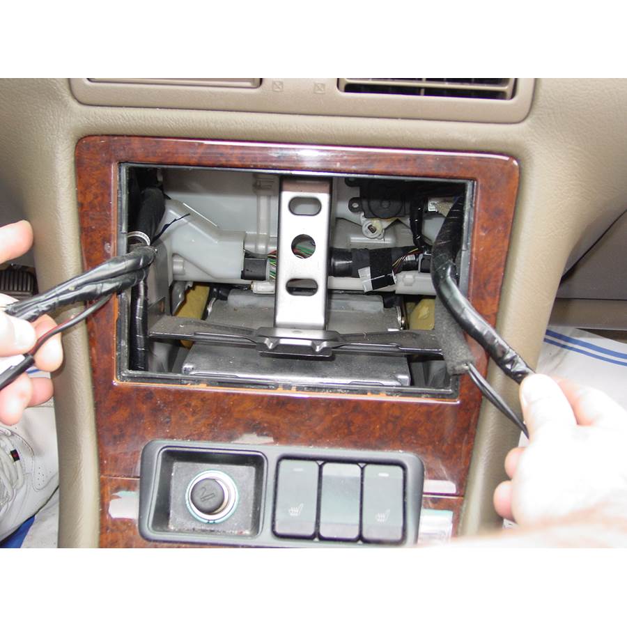 1999 Mazda Millenia Factory radio removed