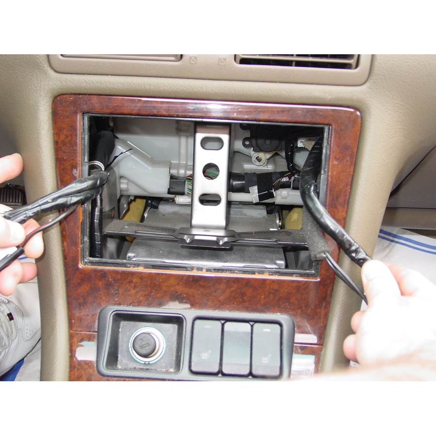2000 Mazda Millenia Factory radio removed