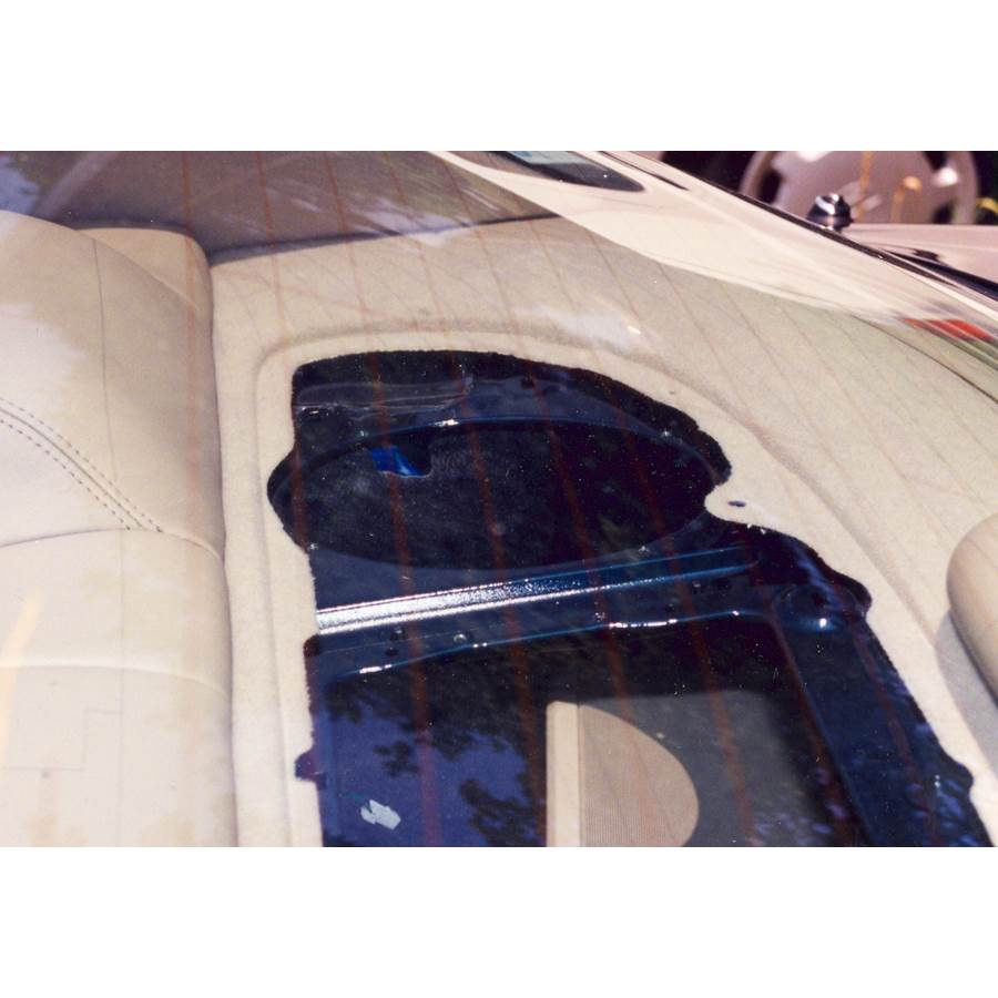 1996 Mazda Millenia Rear deck speaker removed