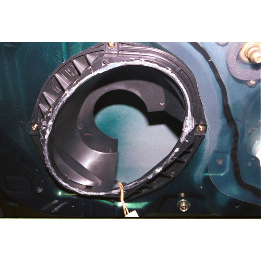 2000 Mazda Miata Front speaker removed