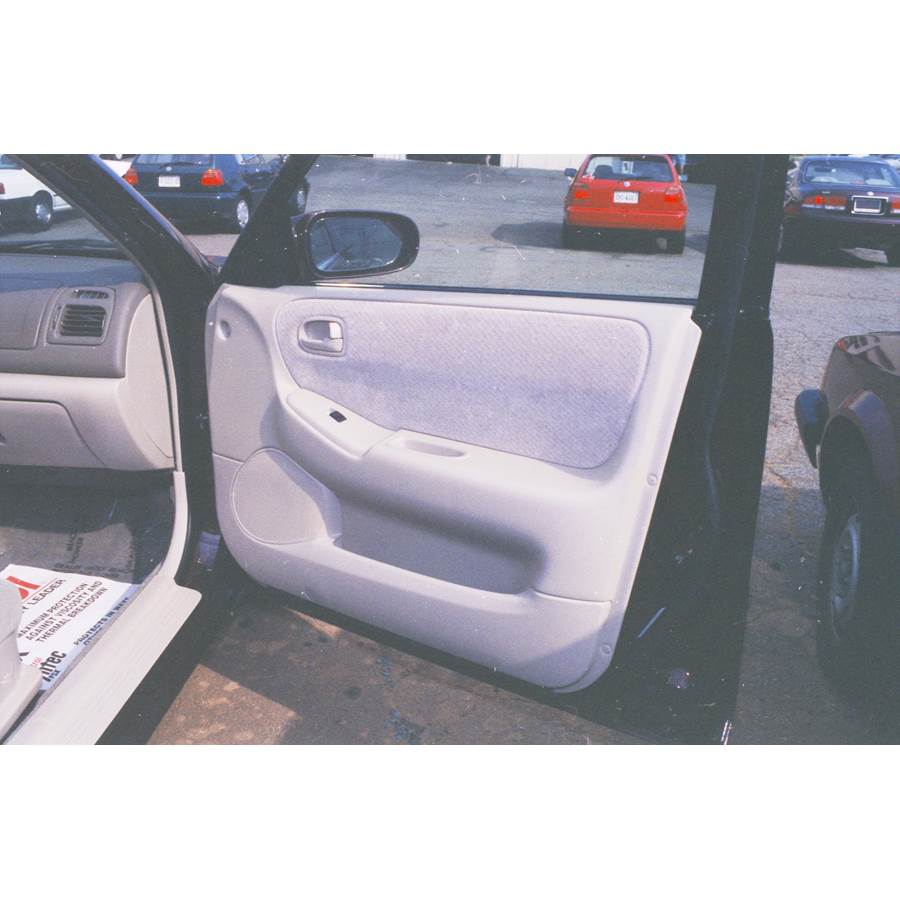 2000 Mazda 626 Front door speaker location