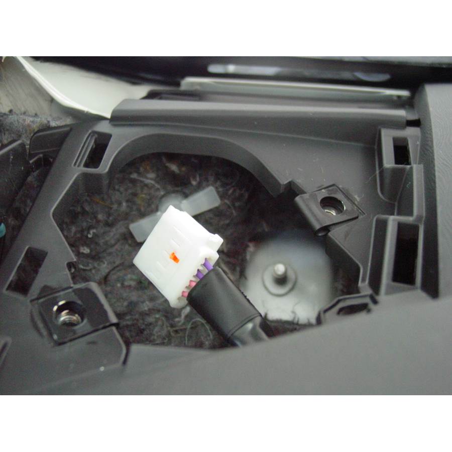 2012 Toyota Prius Dash speaker removed