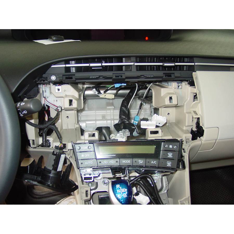 2013 Toyota Prius Factory radio removed