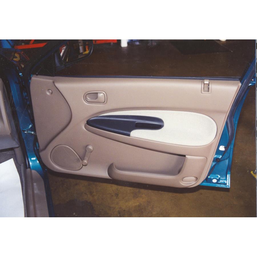 1995 Mazda Protege Front door speaker location