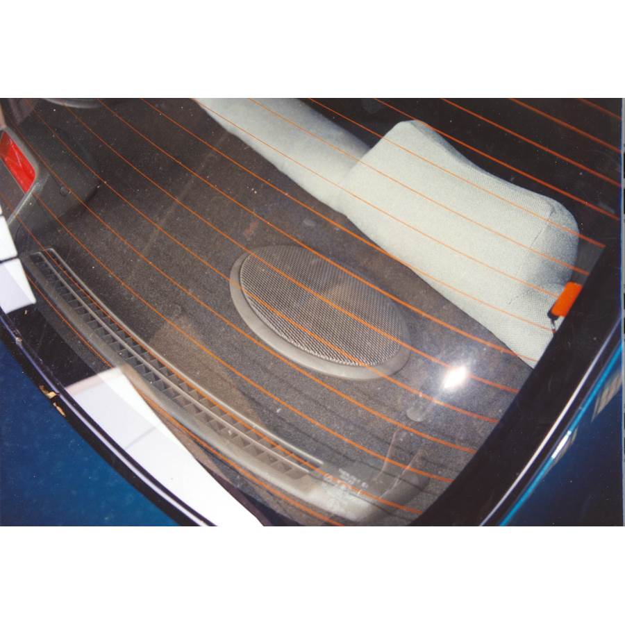 1995 Mazda Protege Rear deck speaker location