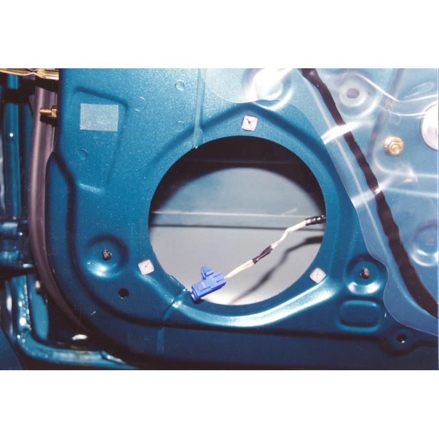 1996 Mazda Protege Front speaker removed