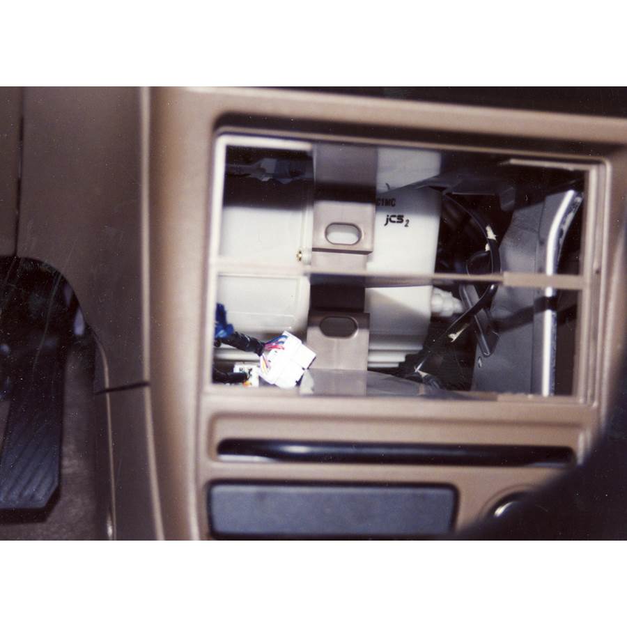 1996 Mazda Protege Factory radio removed
