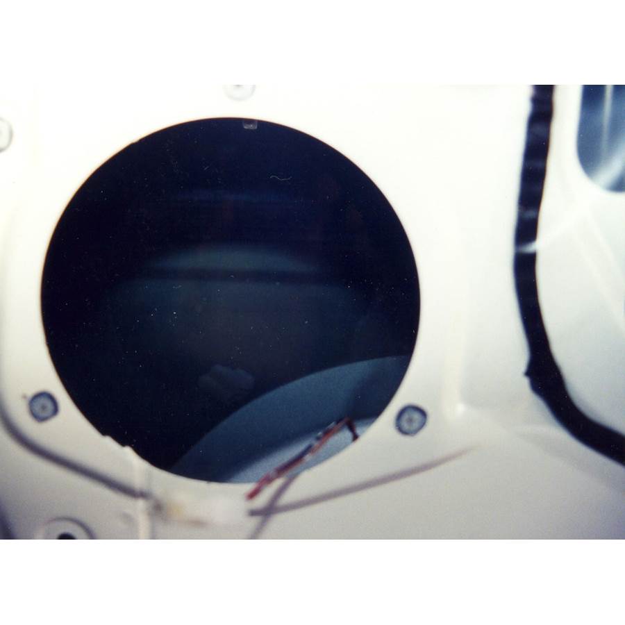 1999 Mazda MPV Rear door speaker removed