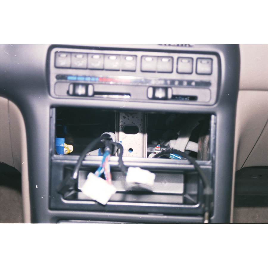 1996 Mazda 626 Factory radio removed