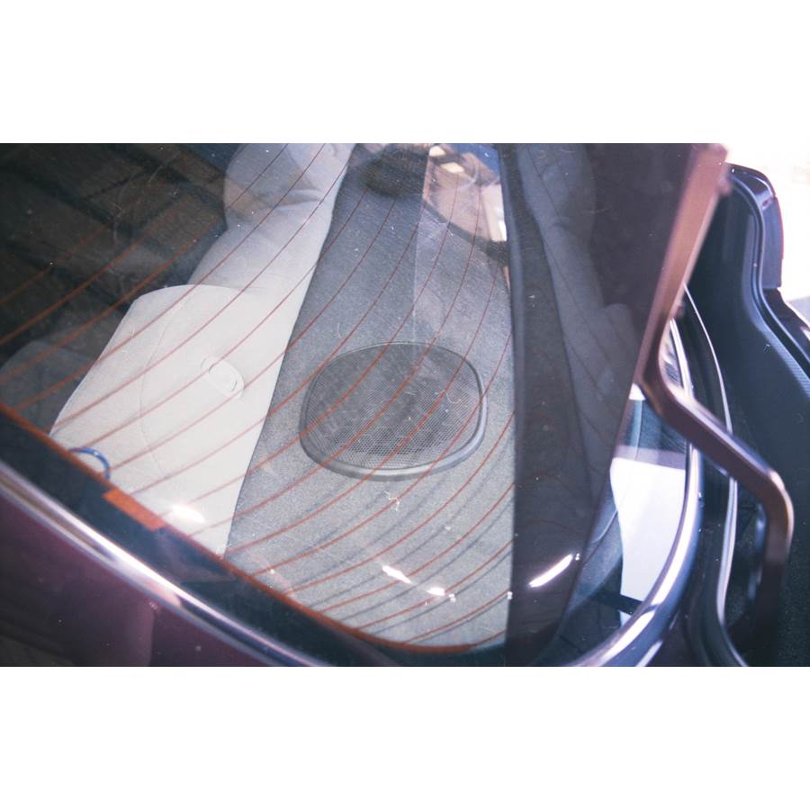 1993 Mazda 626 Rear deck speaker location
