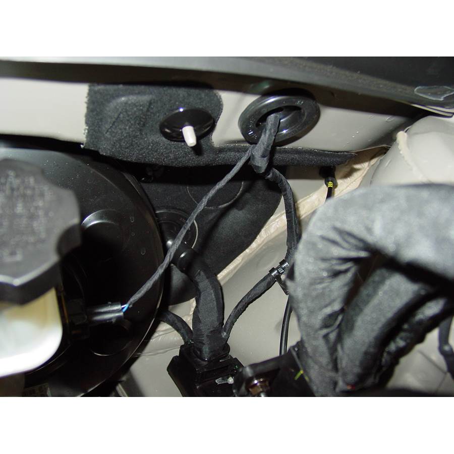 2011 Hyundai Sonata Limited Firewall access