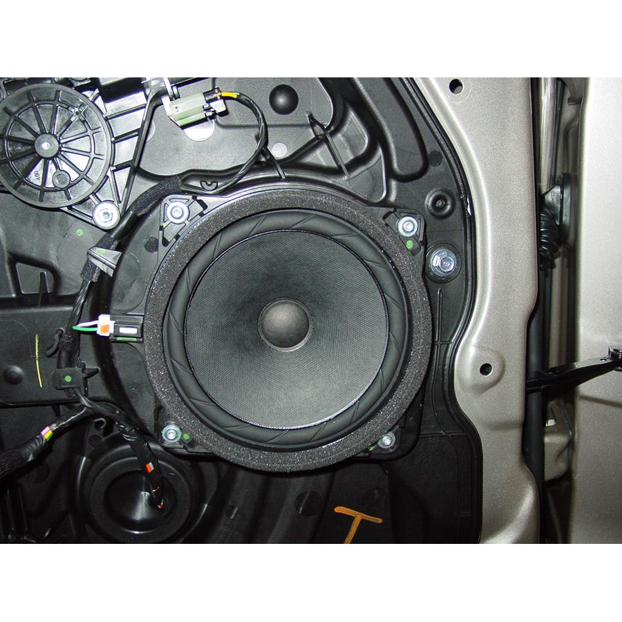 2011 Hyundai Sonata Limited Rear door speaker