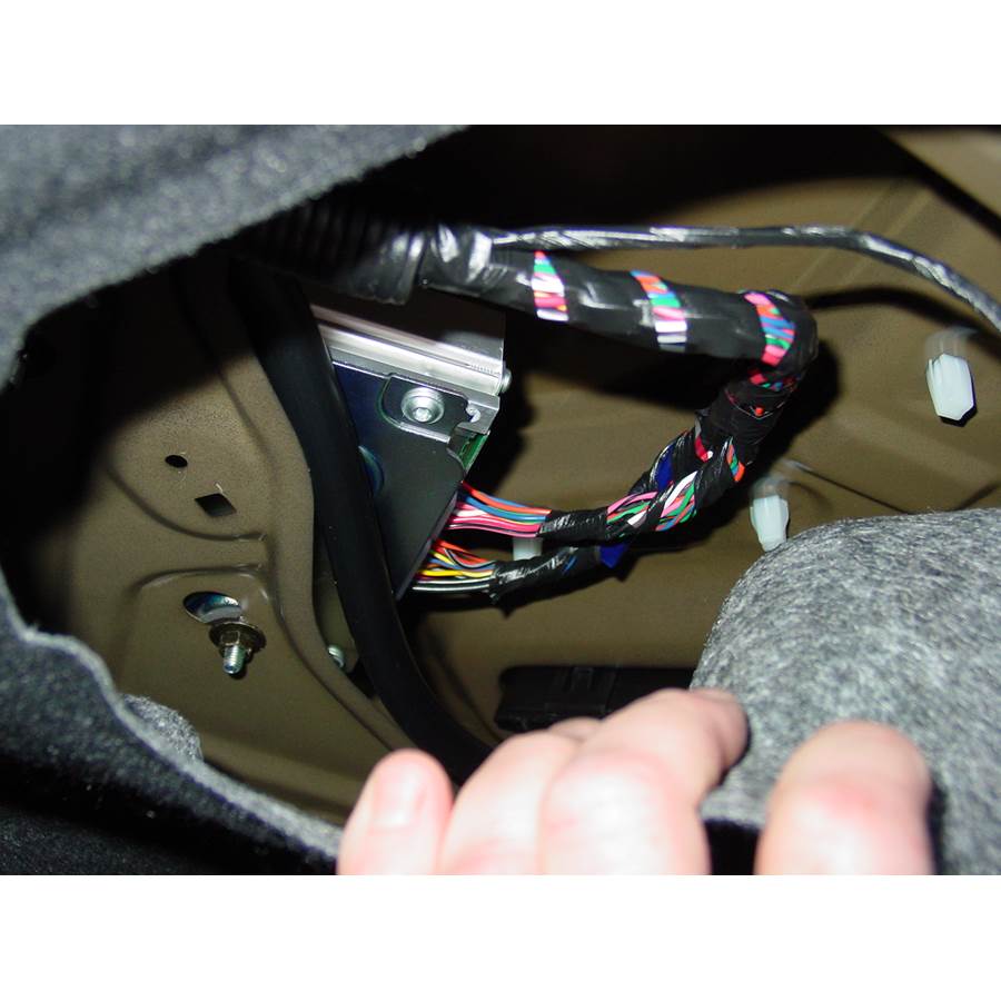 2011 Hyundai Sonata Limited Factory amplifier