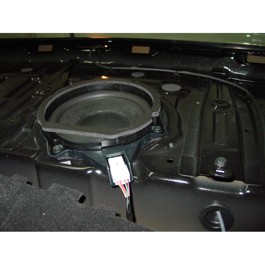 2011 Hyundai Sonata Limited Rear deck speaker