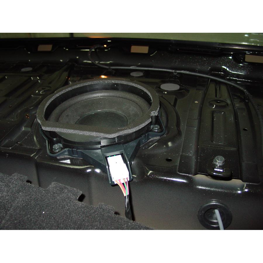 2013 Hyundai Sonata SE Rear deck speaker