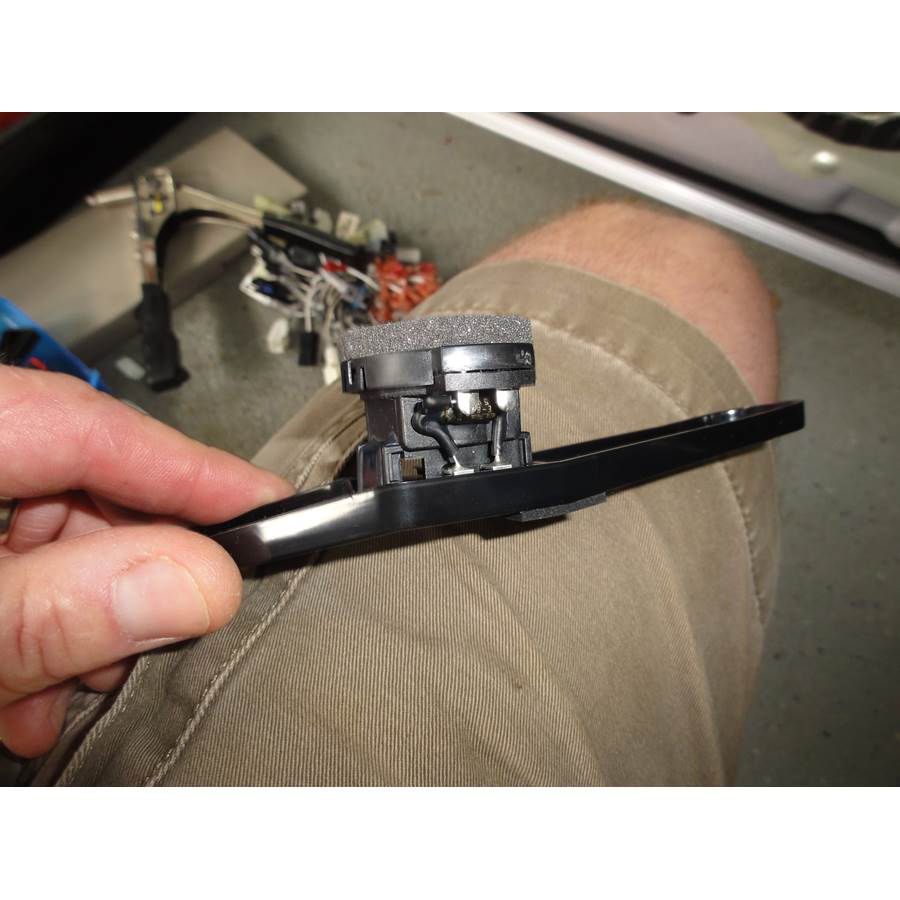 2015 Toyota Prius C Front door tweeter removed