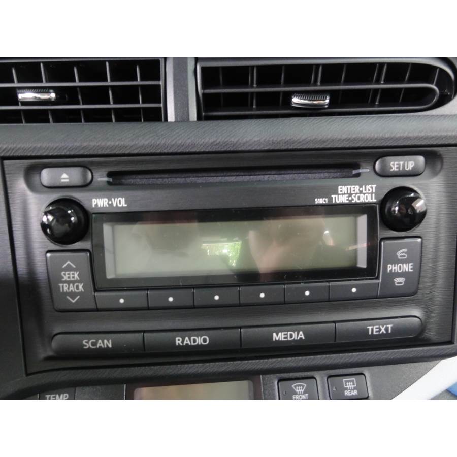 2013 Toyota Prius C Factory Radio