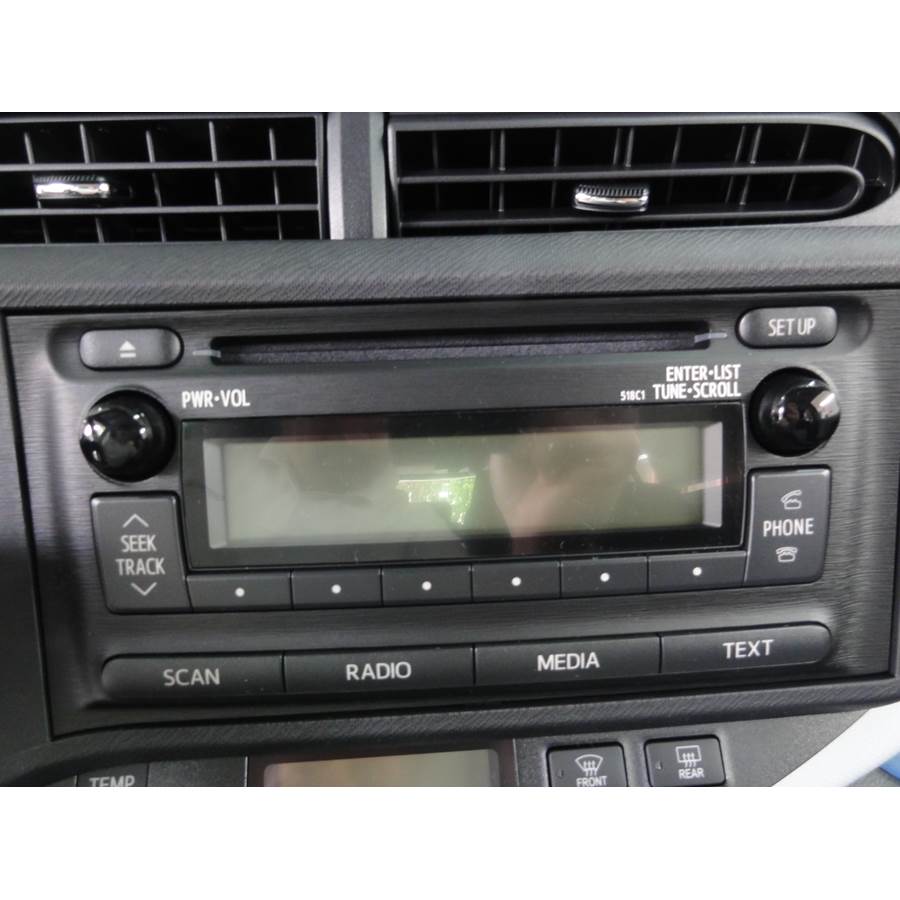 2015 Toyota Prius C Factory Radio