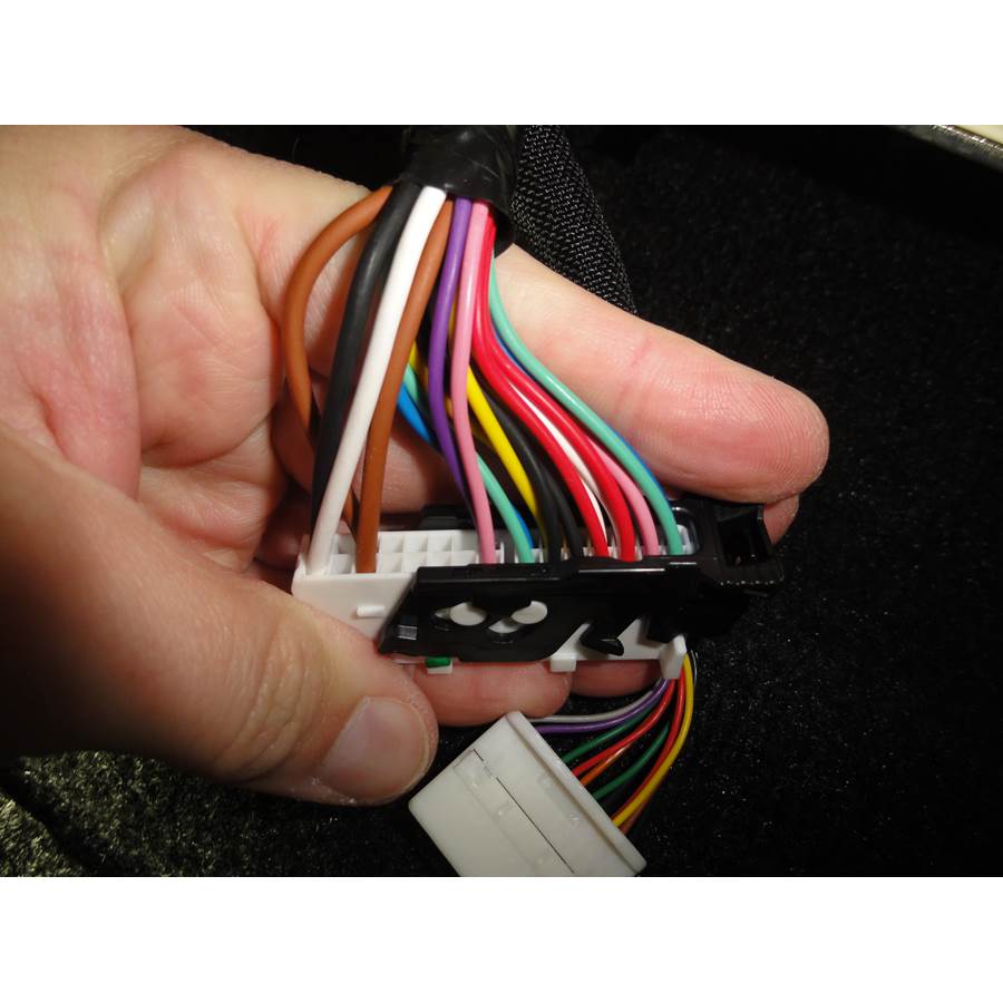 2015 Toyota Prius Factory amp wiring