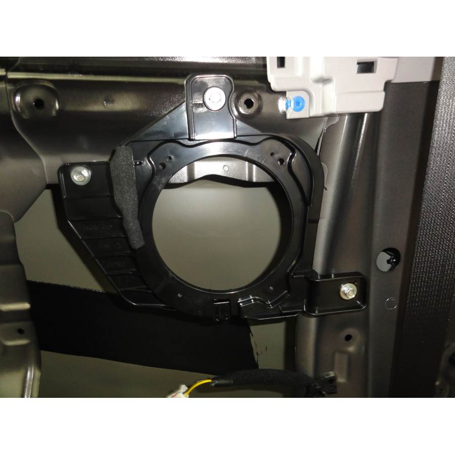 2013 Hyundai Elantra Rear side panel speaker removed
