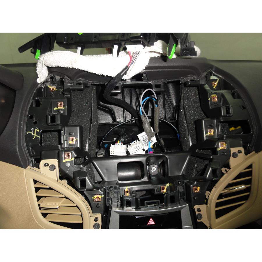 2014 Hyundai Elantra Factory radio removed