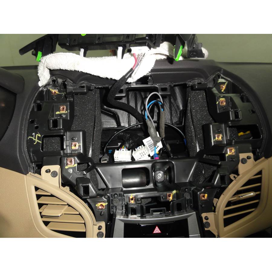 2015 Hyundai Elantra Factory radio removed