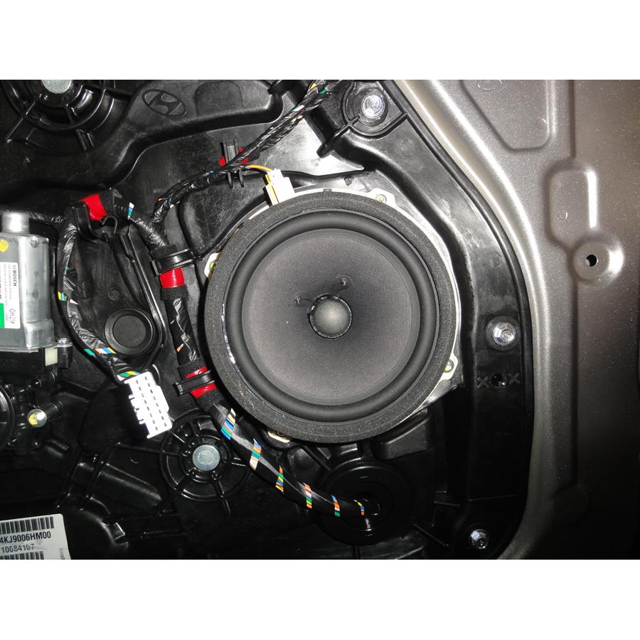 2016 Hyundai Elantra Front door woofer