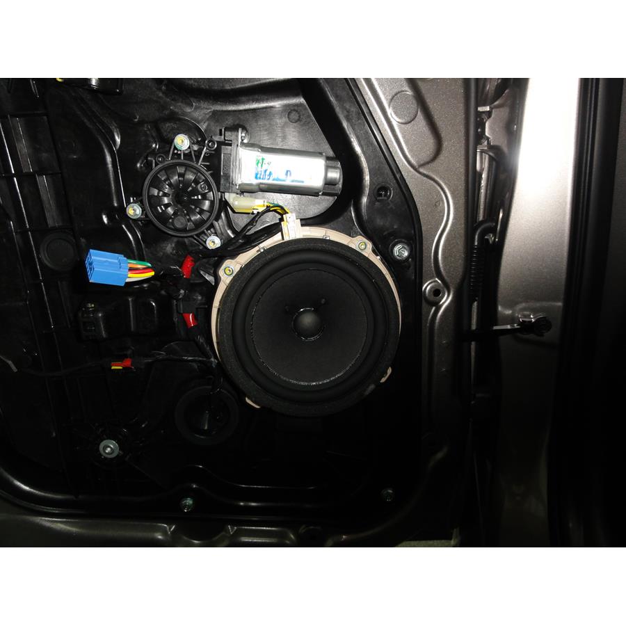 2012 Hyundai Elantra Rear door speaker