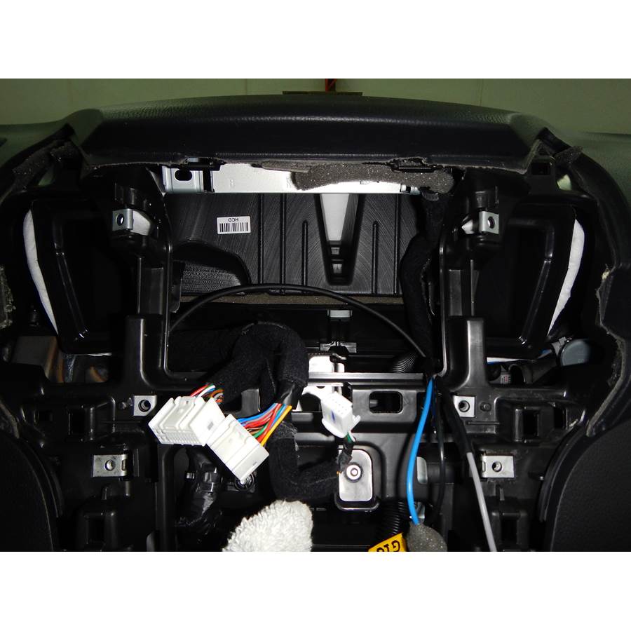 2013 Hyundai Elantra GT Factory radio removed